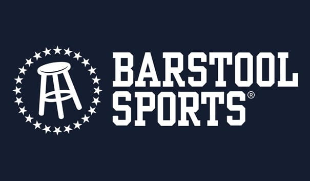 The company logo for Barstool Sports